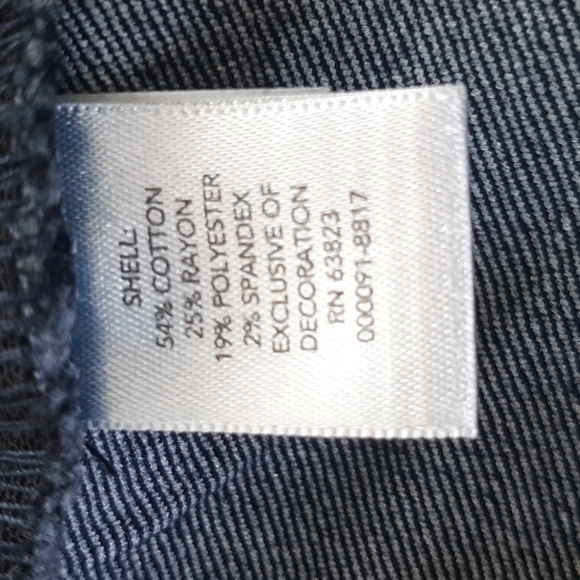 C J Banks 18 W Average Signature Slimming Dark Denium Jeans Like New - Picture 7 of 10